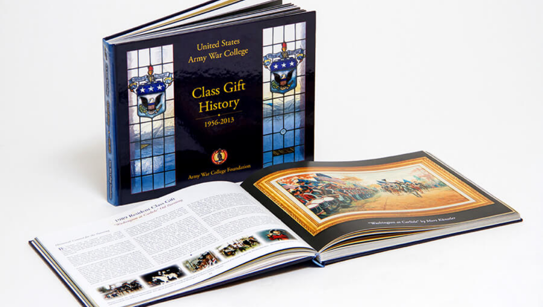 US Army War College Class Gift History Book